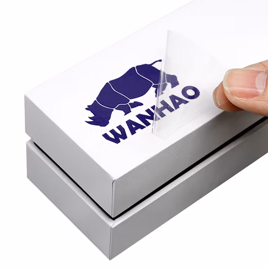 Logo Decorative Decals Anime UV Laptop Glass Door Printing Self Adhesive Custom Vinyl Label Sticker